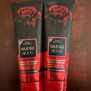 BBW  2pc Vampire Blood Body Cream